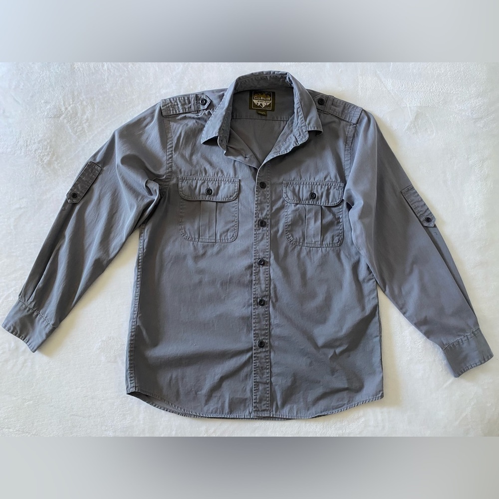 EDDIE Bauer Long Sleeve Shirt Size Medium‎